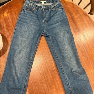 Straight high jeans size 4
